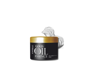 MONTIBELLO GOLD OIL ESSENCE maska bursztynowo arganowa do włosów 500 ml - image 2